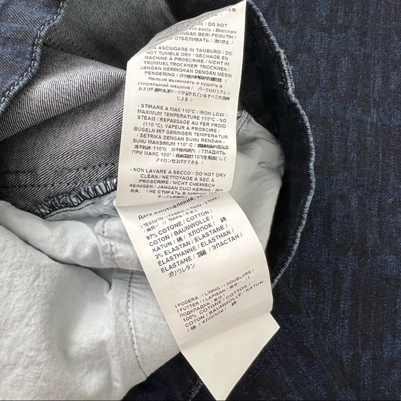 Rare Roberto Cavalli Logos Dark Wash Denim Jeans - Medium - Picture 7 of 8